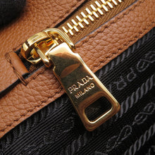 Load image into Gallery viewer, PRADA PRADA Logo Tote Bag Brown1BG301 Leather
