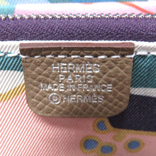将图像加载到图库查看器中，HERMES Azap compact silk in Etoupe Epsom
