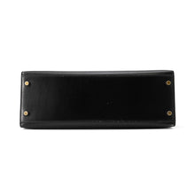 Load image into Gallery viewer, HERMES Kelly Sellier Black Box Calf Leather Size 32
