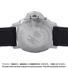 Load image into Gallery viewer, PANERAI ★Submersible W44mm Stainless Steel Leather Black DialPAM00243
