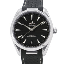 将图像加载到图库查看器中，OMEGA Seamaster Aqua Terra 150M W41mm Stainless Steel Rubber Black Dial220.12.41.21.01.001
