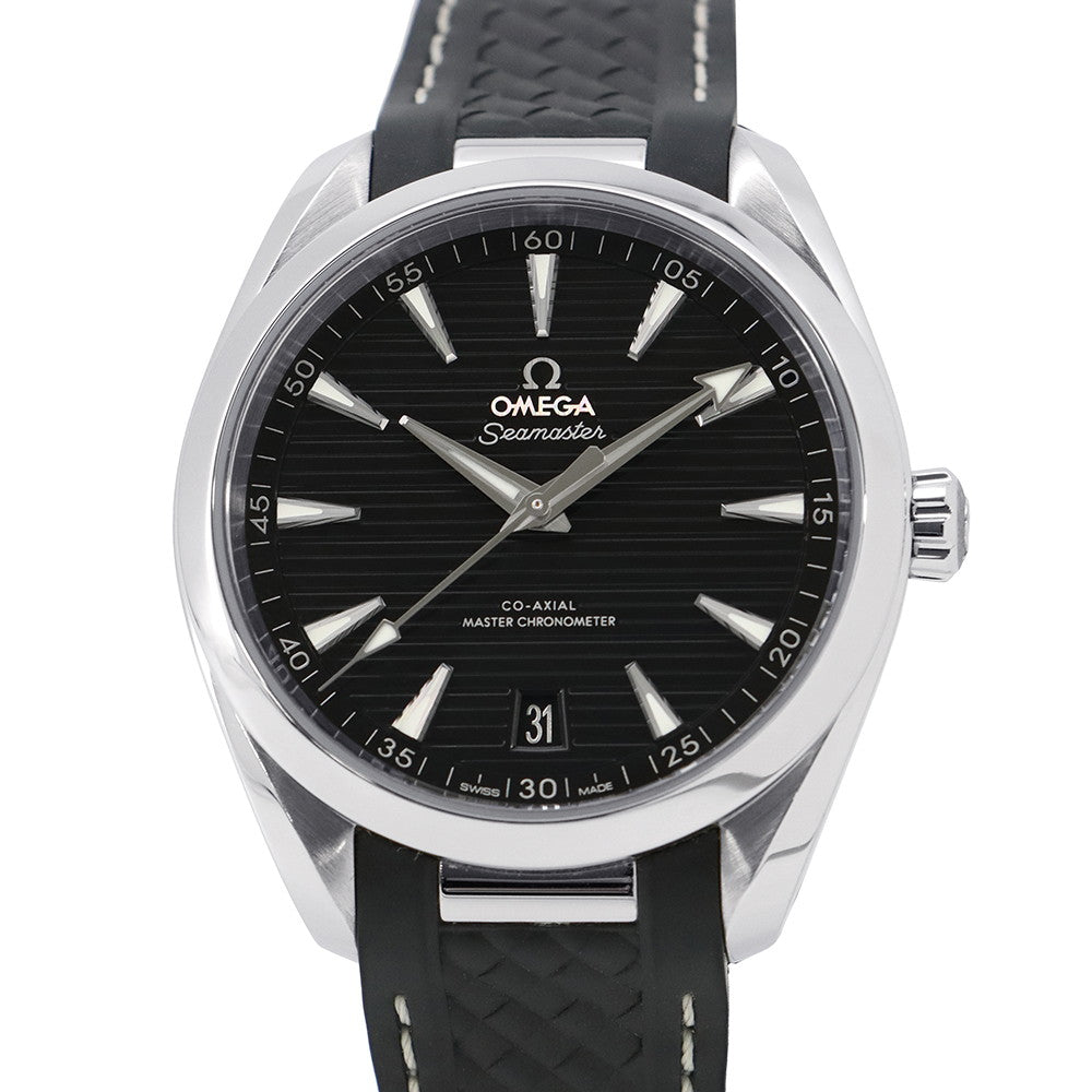 OMEGA Seamaster Aqua Terra 150M W41mm Stainless Steel Rubber Black Dial220.12.41.21.01.001