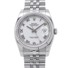 Load image into Gallery viewer, ROLEX Datejust W36mm Stainless Steel K18WG White Dial116234
