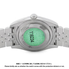 Load image into Gallery viewer, ROLEX Datejust W36mm Stainless Steel K18WG White Dial116234
