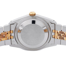 将图像加载到图库查看器中，ROLEX Datejust W36mm Stainless Steel K18YG Champagne Dial16233
