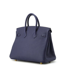 Load image into Gallery viewer, HERMES Birkin Blue Abysse Togo Leather Size 25
