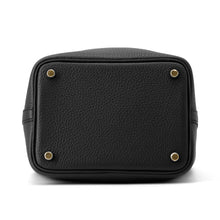 将图像加载到图库查看器中，HERMES Picotin Lock Black Taurillon Clemence Size PM
