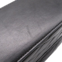 将图像加载到图库查看器中，SAINT LAURENT PARIS June Box Shoulder Bag with YSL logo Black710298 Leather
