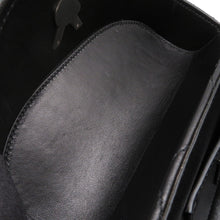 将图像加载到图库查看器中，SAINT LAURENT PARIS June Box Shoulder Bag with YSL logo Black710298 Leather
