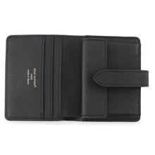 将图像加载到图库查看器中，LOUIS VUITTON Portefeuille, low key, compact NoirM12408 Calf Leather
