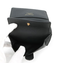 将图像加载到图库查看器中，LOUIS VUITTON Portefeuille, low key, compact NoirM12408 Calf Leather
