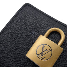 将图像加载到图库查看器中，LOUIS VUITTON Portefeuille, low key, compact NoirM12408 Calf Leather
