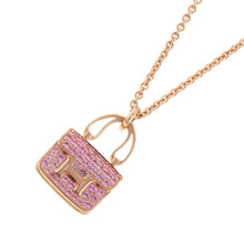 将图像加载到图库查看器中，HERMES ★Amulette Constance PendantH121303B 00 18K Pink Gold
