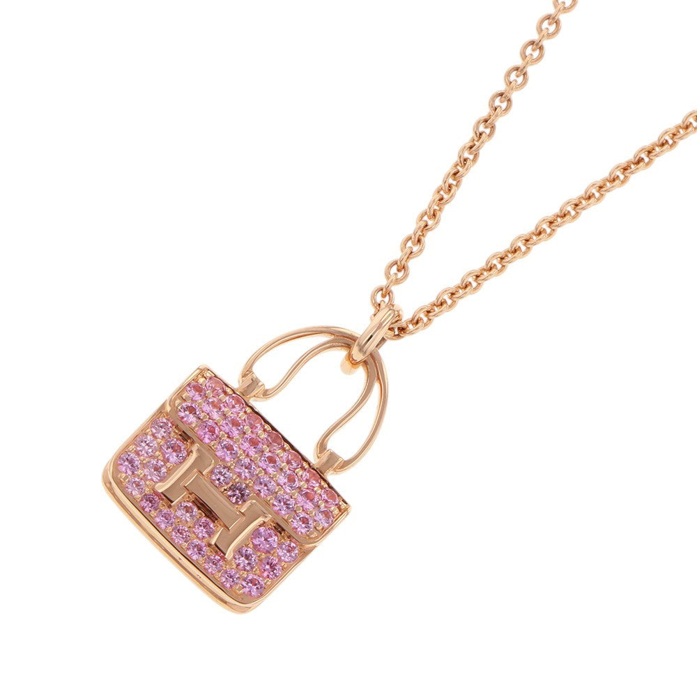 HERMES Amulette Constance PendantH121303B 00 18K Pink Gold