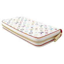 Load image into Gallery viewer, LOUIS VUITTON LV × TM Zippy Wallet_Japan Limited Edition WhiteM13922 Monogram・Multicolor
