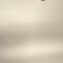 将图像加载到图库查看器中，GUCCI Sylvie Shoulder Bag White421882 Leather Canvas
