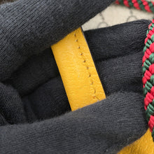 Load image into Gallery viewer, GUCCI GG Supreme DrawstringBag Brown473872 PVC Leather
