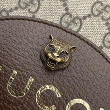 将图像加载到图库查看器中，GUCCI GG Supreme DrawstringBag Brown473872 PVC Leather
