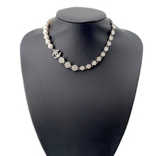Load image into Gallery viewer, CHANEL CC Logo PearlNecklaceABA625 Metal Strass Costume Pearl
