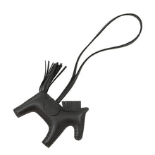 Load image into Gallery viewer, HERMES Rodeo Saw Black Black Lambskin Size PM
