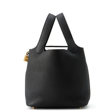 Load image into Gallery viewer, HERMES Picotin Lock Black Taurillon Clemence Size PM

