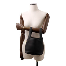 Load image into Gallery viewer, HERMES Picotin Lock Black Taurillon Clemence Size PM
