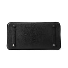 将图像加载到图库查看器中，HERMES Birkin Black Chevre Myzore Goatskin Size 30
