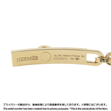 将图像加载到图库查看器中，HERMES Kelly Chain Diamond Bracelet Size SHH218471B 00SH 18K Yellow Gold

