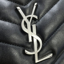 将图像加载到图库查看器中，SAINT LAURENT PARIS Loulou ChainShoulder Bag Black574946 Leather Size Medium
