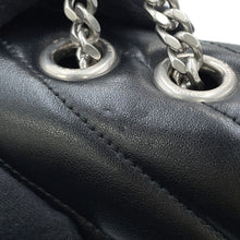 将图像加载到图库查看器中，SAINT LAURENT PARIS Loulou ChainShoulder Bag Black574946 Leather Size Medium
