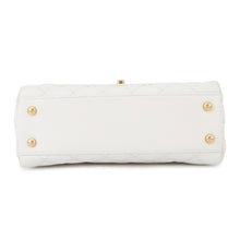 Load image into Gallery viewer, CHANEL Coco Handle 2WAY Handbag WhiteA92990 Caviar Leather Size XS
