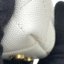 Load image into Gallery viewer, CHANEL Coco Handle 2WAY Handbag WhiteA92990 Caviar Leather Size XS
