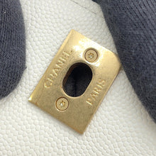 Load image into Gallery viewer, CHANEL Coco Handle 2WAY Handbag WhiteA92990 Caviar Leather Size XS
