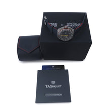 Load image into Gallery viewer, TAG HEUER Formula 1 Chronograph x Oracle Red Bull Racing W44mm TI Rubber Blue Opaline DialCBZ2080.FT8091
