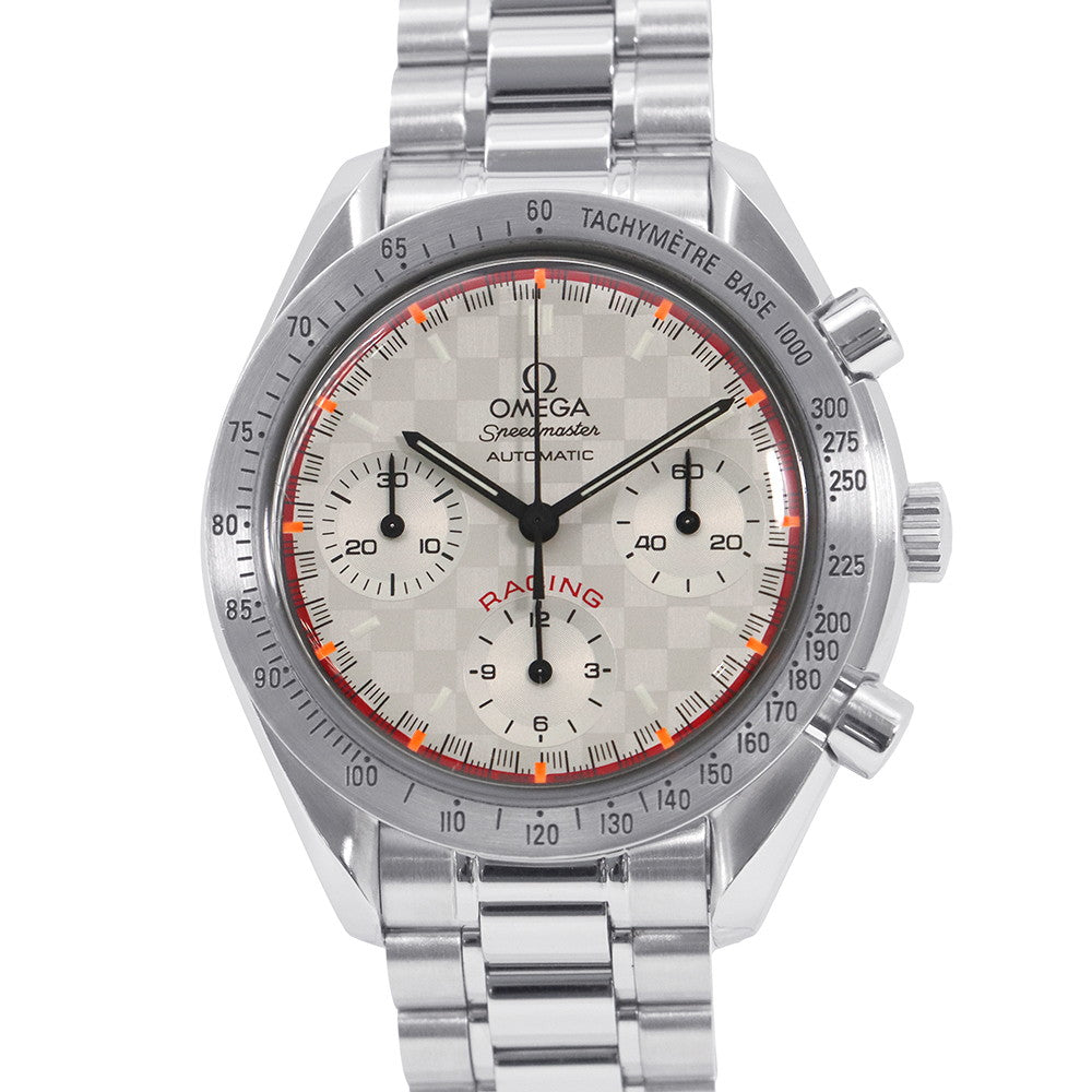 OMEGA Speedmaster Racing Michael Schumacher Limited Edition of 4000 W39mm Stainless Steel Silver Dial3517.30.00