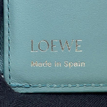将图像加载到图库查看器中，LOEWE ★Pebble Vertical Wallet WaterCANBS33X01 Leather
