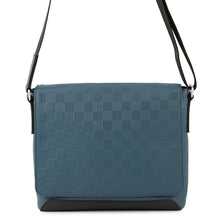 将图像加载到图库查看器中，LOUIS VUITTON District Orion/NoirN41035 Damier Infini Leather Size PM
