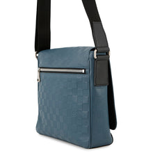 将图像加载到图库查看器中，LOUIS VUITTON District Orion/NoirN41035 Damier Infini Leather Size PM

