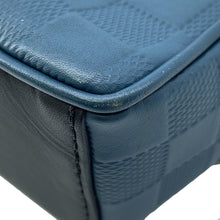 将图像加载到图库查看器中，LOUIS VUITTON District Orion/NoirN41035 Damier Infini Leather Size PM
