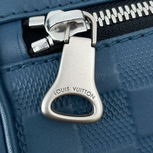 将图像加载到图库查看器中，LOUIS VUITTON District Orion/NoirN41035 Damier Infini Leather Size PM
