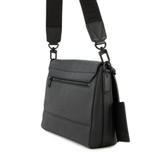 将图像加载到图库查看器中，LOUIS VUITTON ★Takeoff Messenger NoirM57080 Grain Leather
