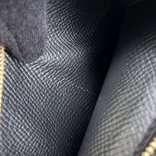 将图像加载到图库查看器中，HERMES Kelly wallet Black Epsom
