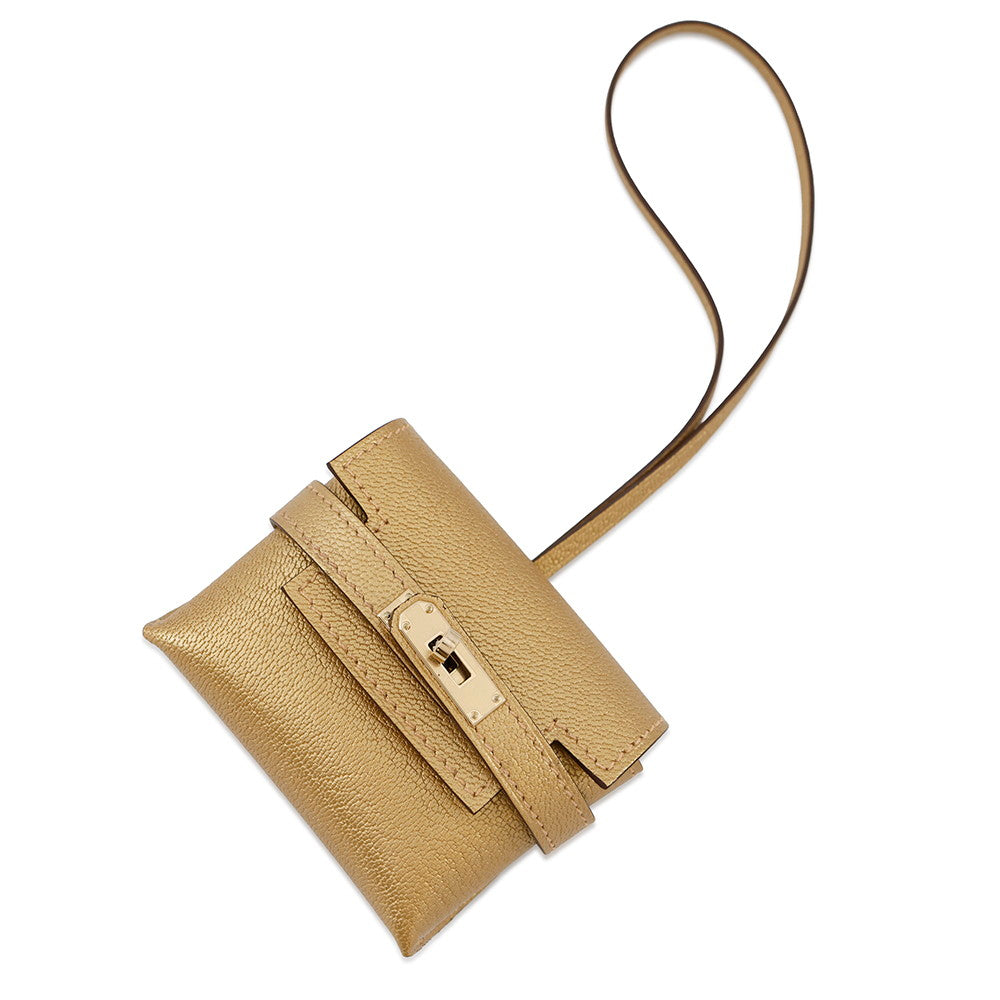 HERMES Kelly Festival Dore Chevre Shamqila