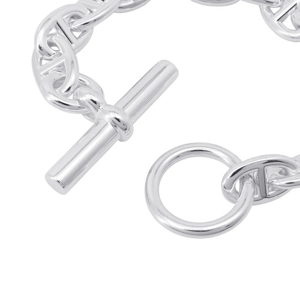 HERMES Chaine d'Ancre Bracelet 14 frames Size PM SV925– GALLERY