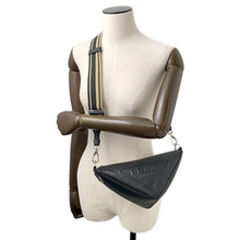 Load image into Gallery viewer, PRADA Triangle Bag Sapphire Shoulder Bag Black2VH155 Leather
