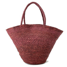 将图像加载到图库查看器中，The Row EMILIE Straw Bag Tote Bag RedW1627 Raffia
