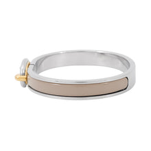 Load image into Gallery viewer, HERMES Mini Clic Chaine d&#39;Ancre Bracelet Marong rasse Metal Enamel
