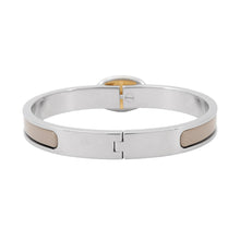 Load image into Gallery viewer, HERMES Mini Clic Chaine d&#39;Ancre Bracelet Marong rasse Metal Enamel
