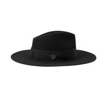 将图像加载到图库查看器中，HERMES Minicoo Heart Fauve Lelove Hat Size 57 Black FeltWool
