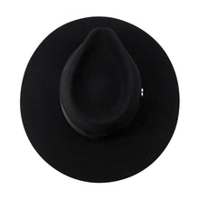 将图像加载到图库查看器中，HERMES Minicoo Heart Fauve Lelove Hat Size 57 Black FeltWool

